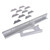 Getanye Synthetic Turf Cutter Turf Edge Trimmer with 10 Blades