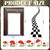 Preboun 6 Pcs Wonderland Tea Party Decoration Party Photo Backdrop
