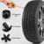 Riferg 60 PCS Tire Repair Rubber Nail Tire Screw Plugs, Vacuum Tire Repair Kits Spiral Rubber Screws, Quick Self-Service Repairs Tool for Car, Truck, Motorcycle, Tractor, Jeep Tire Puncture Repair