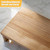 Half Steps for Seniors 3.5" Wooden Step Stool for Seniors with Non-Slip Rubber Feet Standard Depth, Sturdy Step Stool for Stairs, Solid Pinewood Platform Step for Indoor Use