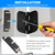 50 Pack Plastic Door Hinge Shims 3.5 Inch, 0.060" Thick, Trimmable Hinge Spacers for Interior Door Alignment, Easy Gap Filler to Fix Air Leaks, Sticking or Misaligned Doors