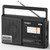 PRUNUS 06 AM FM Radio Portable, Battery Operated and AC Plug, PVC Chip