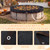 Mindsoft 24ft Pool Leaf Net Cover for Above Ground Pools
