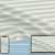 Chyhomenyc Striped Valances for Windows 14 inch, Sage Green, 2 Pieces