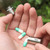ATiAP Titanium Pill Holder Keychain, Waterproof Pill Case Capsule, Airtight Emergency Pill Fob and Small Food-Grade EDC Pocket Storage Container Ta6171-2M