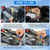 "GJANSH R134A Valve Core Remover Installer, High Low Pressure AC Valve Core Tool Size: 1 Set"