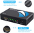 HDMI Splitter 1 in 4 Out Full Ultra HD 1080P 4K/2K 1X4 Port Box Hub with US Adap