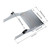 TCMT Trunk Mount Rack Fit For Harley Touring 1997-2008 Road King Road Glide Street Glide Electra Glide Razor Chopped King Pack