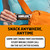 JUNKLESS Peanut Butter Chocolate Chip Chewy Granola Bars Bulk, 48 Count