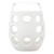 Lifefactory 11oz Stemless Wine Glasses, Silicone Sleeve, 4 Pk, Optic White