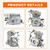 Hipa 545070601 P3816 Carburetor for Poulan Pro PP4218A P3314 P4018 Chainsaw
