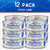 Blue Harbor Fish Co. Wild Albacore Solid White Tuna in Water with Sea Salt - 4.6 oz Can (Pack of 12)