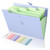 SKYDUE Letter A4 Paper Expanding File Folder Pockets Accordion Document Organizer (Purple)