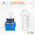 Aquaboon Whole House 1 Micron Water Filter 10 x 4.5 Against Sediment 4-Pack