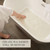 Rubbermaid Commercial Products Bath Tub and Shower Mat, 36-Inch X 18-Inch, White, Extra Long, Machine Washable, Safti-Grip Non-Slip Bathroom Mat with Suction Cups for Home/Hotel/Shower/Bathtub
