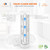 Aquaboon 5 Micron 10 x 2.5 Sediment Water Filter Replacement - 25 Pack