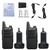 Retevis RT22 Walkie Talkies Long Range Rechargeable with Earpiece (2 Pack)