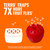 TERRO Fruit Fly Trap 4-Pack, 180 Day Lure Supply, Food-Based Lure