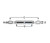 MarineNow 1/4" X 4" Eye Eye Open Body Marine Turnbuckle 316 Stainless Steel