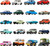 Matchbox Cars, 1:64 Scale Toy Cars, Buses and Trucks for Kids and Collectors, Set of 20, Styles May Vary