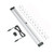 EShine 12 inch LED Dimmable Under Cabinet Lighting Strip with Hand Wave Motion Sensor, Black, with Accessories (No Power Supply Included), Cool White (6000K)