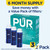 PUR PLUS Water Pitcher Replacement Filter with Lead Reduction (3 Pack), Blue – Compatible with all PUR Pitcher and Dispenser Filtration Systems