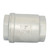 Megairon 2" NPT Female WOG1000 Check Valve,Spring Loaded In-line Low Cracking Pressure,Stainless Steel SS316 CF8M
