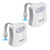 Ailun Toilet Night Light Motion Sensor LED 8 Colors Changing, 2 Pack