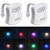 Ailun Toilet Night Light Motion Sensor LED 8 Colors Changing, 2 Pack