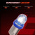 cciyu 10 Pack Blue BA9S 57 Bayonet LED Bulb Gauge Cluster Instrument Panel Light Lamp