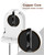 20-Pack JACKYLED Screw Type T8 Lamp Holder with Wires UL Non-shunted Tombstone Light Socket for LED Fluorescent Tube Replacements