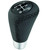Abfer Shifter Knob 5 Speed Leather Car Gear Shifting Knobs Shift Lever