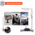 Wireless Backup Camera System, IP69 Waterproof Wireless License Plate Rear View Camera, Night Vision and 4.3 inch Wireless Monitor for Trailer, RV, Trucks, Pickup Trucks, Cargo Vans, etc