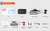 Wireless Backup Camera System, IP69 Waterproof Wireless License Plate Rear View Camera, Night Vision and 4.3 inch Wireless Monitor for Trailer, RV, Trucks, Pickup Trucks, Cargo Vans, etc