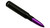 VMS Racing 50 Cal Caliber BLACK PURPLE TIP BULLET ANTENNA Heavy Gauge CNC Machined Billet Aluminum Short Compatible with CHEVY SILVERADO 1500 2500 3500 07-20