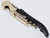 Gold and Black Soft Velvet Touch Waiters Double Hinge Corkscrew Wine Bottle Opener