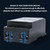 KG316T Digital Programmable Timer Switch, Microcomputer Power Relay Controller with LCD Display, 25A 110V AC, 10 On/Off Programs 1min-168h Timing for Lights Fans Motors Appliances