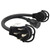 Parkworld 885934 RV Splitter Cord, RV 50A 14-50P Male to TT-30R 30A & 5-20R(5-15R) 20A(15A) Female, Recreational Vehicle Multiple V Adapter Cord
