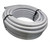 Sealproof 1.5" Dia Flexible PVC Pipe, Swimming Pool and Spa Hose, Pool Plumbing Schedule 40 Tubing, Made In USA, 1-1/2-Inch, 50 FT, White