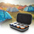 Protective Carrying Case For Nespresso & Compatible Capsules Portable Espresso Maker Coffee Pod Holder Pu Hard Shell Portable Holds 8 Pods Brown
