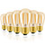 Hizashi S14 LED String Light Bulbs, 25W Eq, E26 Bulb 2200K, 6Pack
