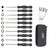 Hipa Pack-of-10 Carburetor Adjustment Tool Kit for 2 Cycle Small Engine Echo STHIL Poulan Husqvarna MTD Trimmer Weedeater Chainsaw with Carrying Case Cleaning Bursh