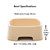 Graceful Pets - Easy to Feed Pet Bowl with Handle - The Ultimate Reaching Aid and Dog Bowl for Pet Lovers