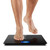 NUTRI FIT Extra-Wide Ultra-Thick Digital Body Weight Bathroom Scale Black