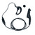 Caroo G-Shape Earpiece PTT Mic Compatible with XPR7550e APX6000