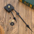 WILLBOND Long Shaft High Torque Clock Movement Clock Motor with 7 Inch Spade Hands (Shaft Length 9/10 Inch/ 23 mm)