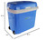 NutriChef Portable Electric Food Warmer / Cooler Fridge, 32L Capacity - 35 Can | Dual Cooling, Personal Thermo-electric Warming Digital Plug In Refrigerator for Car, Office, Beach, Travel