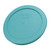 Pyrex 7201-PC (4-Cup) Turquoise Food Storage Lid (2-Pack) - Made in USA