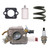 FitBest Carburetor Carb for Husqvarna 340 340E 345 346 346XP 350 351 353 Zama C3-EL42 Chainsaw Replaces 503283208