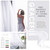 NICETOWN White 84 Inch Long, Extra Wide Sheer Voile Window Curtains Panels for Children Room & Door Decor (100" Wide, White, 1 Panel)